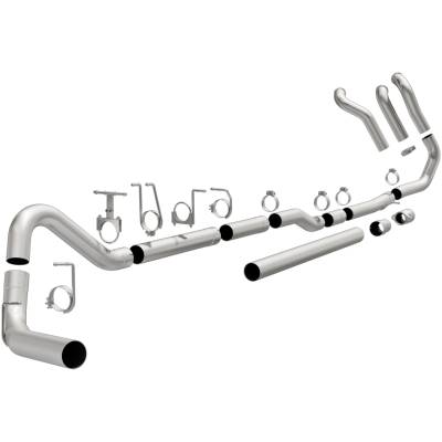 MagnaFlow Aluminized Custom Builder Pipe Kit Diesel 4in. Turbo-Back - 18945