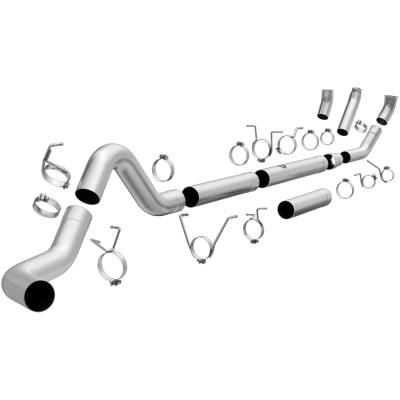 MagnaFlow Aluminized Custom Builder Pipe Kit Diesel 5in. Turbo-Back - 18956
