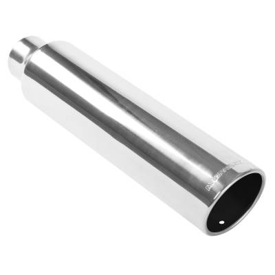 MagnaFlow Single Exhaust Tip - 2.5in. Inlet/3.5in. Outlet - 35114