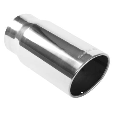 MagnaFlow Single Exhaust Tip - 4in. Inlet/5in. Outlet - 35120