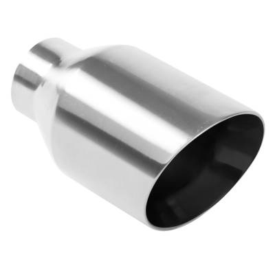 MagnaFlow Single Exhaust Tip - 2.25in. Inlet/4in. Outlet - 35121