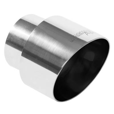 MagnaFlow Single Exhaust Tip - 2.25in. Inlet/4in. Outlet - 35127