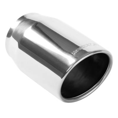 MagnaFlow Single Exhaust Tip - 4in. Inlet/5in. Outlet - 35148