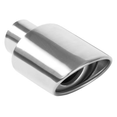 MagnaFlow Single Exhaust Tip - 2.25in. Inlet/3.25 x 4.5in. Outlet - 35158