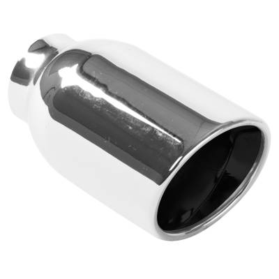 MagnaFlow Single Exhaust Tip - 2.25in. Inlet/4in. Outlet - 35177