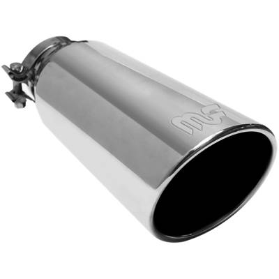 MagnaFlow Single Exhaust Tip - 4in. Inlet/5in. Outlet - 35186