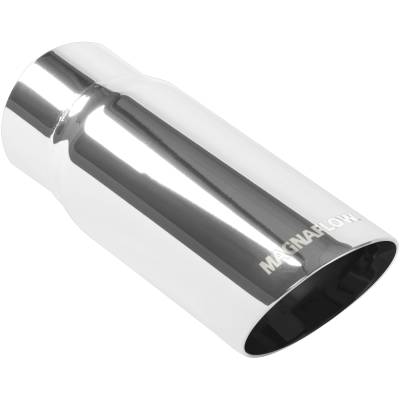 MagnaFlow Single Exhaust Tip - 3in. Inlet/3.5in. Outlet - 35206