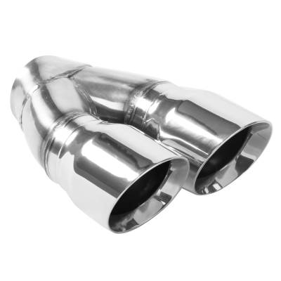 MagnaFlow Dual Exhaust Tip - 2.25in. Inlet/3in. Outlet - 35226