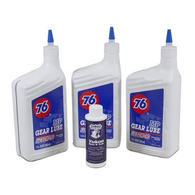 Yukon Gear 3 Qt. 80W90 Conventional Gear Oil with Friction Modifier Additive  OK 3-QRT-CONV-A