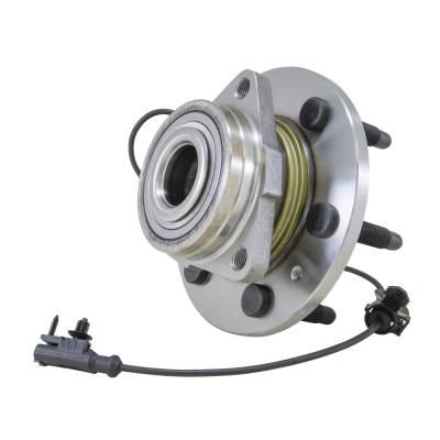 Axles & Components - Wheel Bearings - Yukon Gear - Yukon Gear Yukon front unit bearing & hub Assy for '07-'13 GM 1/2 ton, with ABS, 6 studs  YB U515096