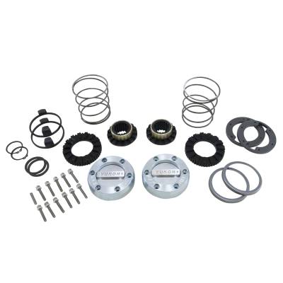 Yukon Gear Yukon Hardcore Locking Hub Set Dana 44 GM & Ford 1/2 & 3/4 ton 19-Spl  YHC70006