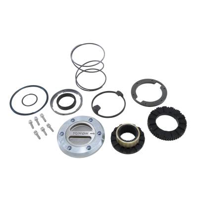 Yukon Gear Yukon Hardcore Locking Hub Set 2000-2008 1-Ton Front with Spin Free Kit 1 side  YHC71009