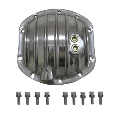 Yukon Gear Polished Aluminum Replacement Cover for Dana 30 standard rotation  YP C2-D30-STD