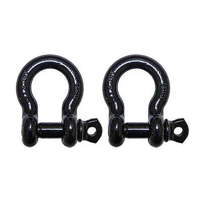 Yukon Gear Yukon D-Ring Shackle machined alloy steel, powder coated to resist corrosion  YRGS-01