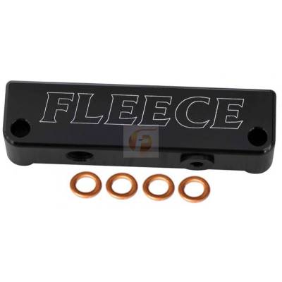 Filters - Fuel Filters - Fleece Performance - 2010-2018 4th Gen Dodge/Cummins Fuel Filter Delete Fleece Performance - FPE-FFD-RO-4G