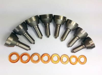 Ford 98-Early 99 7.3L Stage 2 Nozzle Set 25 percent Over - 80 Pieces Dynomite Diesel