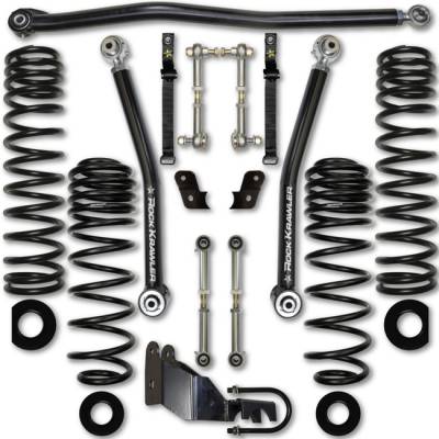 Rock Krawler JL 2.5 Inch Lift Kit 18-Pres Wrangler JL Flex System