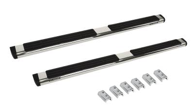 Go Rhino 6" OE Xtreme Side Steps with Mounting Brackets Kit 686409987PS