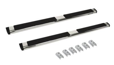 Go Rhino 6" OE Xtreme Side Steps with Mounting Brackets Kit 686409980PS