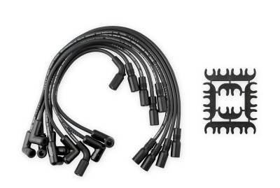 Accel - ACCEL Extreme 9000 Black Ceramic Boot Spark Plug Wire Set 9042CK - Image 1