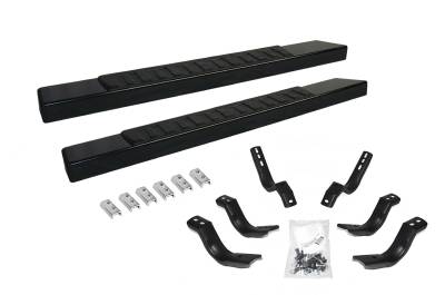 Go Rhino 6" OE Xtreme II Side Steps with Mounting Brackets Kit 6862404780T