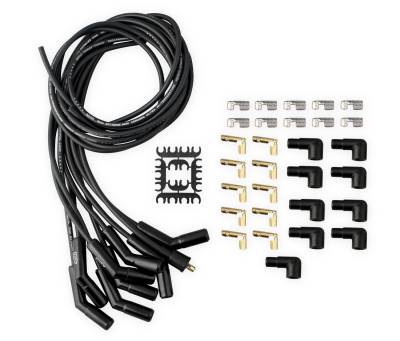 Accel - ACCEL Extreme 9000 Black Ceramic Boot Spark Plug Wire Set 9002CK - Image 1