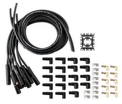 Accel - ACCEL Extreme 9000 Black Ceramic Boot Spark Plug Wire Set 9000CK - Image 1
