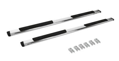 Go Rhino 5" OE Xtreme Low Profile Side Steps with Mounting Brackets Kit 685404580PS
