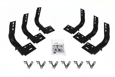 Go Rhino OE Xtreme Cab Length Side Steps - MOUNTING BRACKETS ONLY 6840995