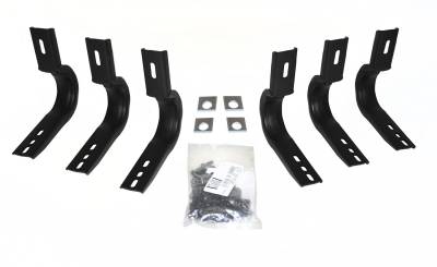 Go Rhino OE Xtreme Cab Length Side Steps - MOUNTING BRACKETS ONLY - Gas Only 6840455
