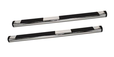 Go Rhino 6" OE Xtreme Composite Side Steps - 87" Long - Chrome - BOARDS ONLY 680287C