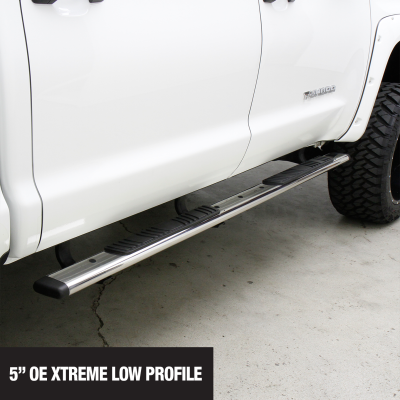 Go Rhino - Go Rhino 5" OE Xtreme Low Profile Side Steps - 87" Long - Stainless Steel - BOARDS ONLY 650087PS - Image 3