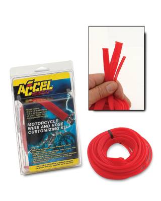 Fuel Delivery - Hoses, Lines, and Fittings - Accel - ACCEL Hose/Wire Sleeving Kit 2007RD