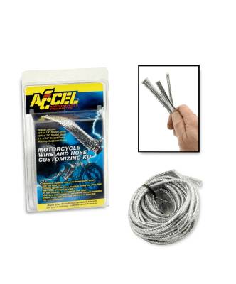 Fuel Delivery - Hoses, Lines, and Fittings - Accel - ACCEL Hose/Wire Sleeving Kit 2007CH