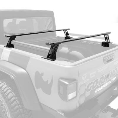 Go Rhino - Go Rhino XRS Cross Bars - Truck Bed Rail Kit for Mid-Sized Trucks without Tonneau Covers 5935000T - Image 8