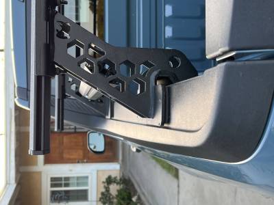 Go Rhino - Go Rhino XRS Cross Bars - Truck Bed Rail Kit for Mid-Sized Trucks without Tonneau Covers 5935000T - Image 12