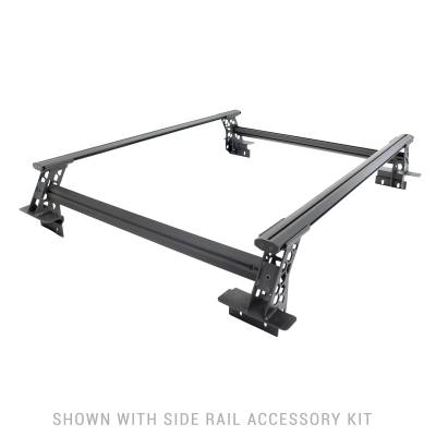 Go Rhino - Go Rhino XRS Cross Bars - Truck Bed Rail Kit for Mid-Sized Trucks without Tonneau Covers 5935000T - Image 13