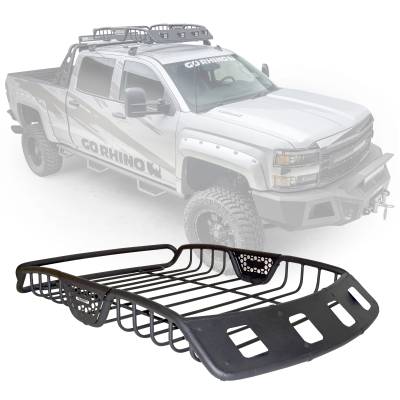 Go Rhino - Go Rhino SR40 Tubular Steel Roof Rack w 4 light mounts - 48" Long (Cube lights sold sep.) 59045T - Image 3