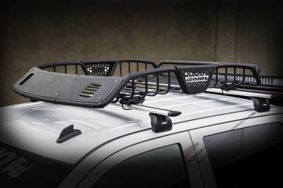 Go Rhino - Go Rhino SR20 Tubular Steel Roof Rack w 2 light mounts - 60" Long (Cube lights sold sep.) 59027T - Image 2
