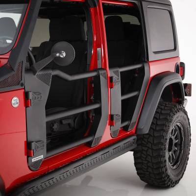 Go Rhino - Go Rhino Trailline Tube Doors, Front pair for Jeep JL/JLU and JT 572601 - Image 3