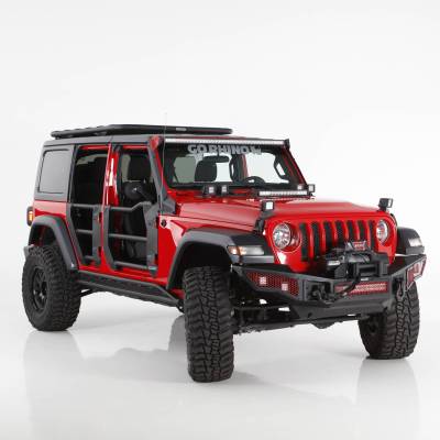 Go Rhino - Go Rhino Trailline Tube Doors, Front pair for Jeep JL/JLU and JT 572601 - Image 11