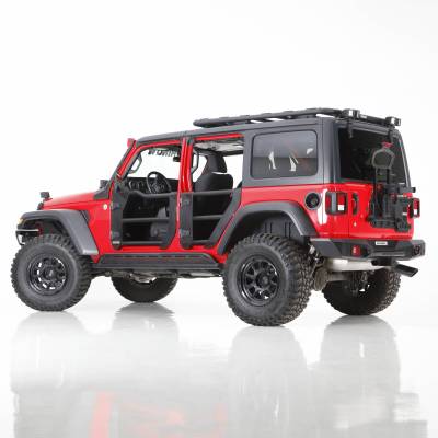 Go Rhino - Go Rhino Trailline Tube Doors, Front pair for Jeep JL/JLU and JT 572601 - Image 12