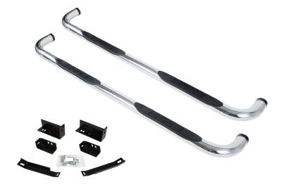 Go Rhino 4000 Series Side Steps with Mounting Brackets Kit 4058PS