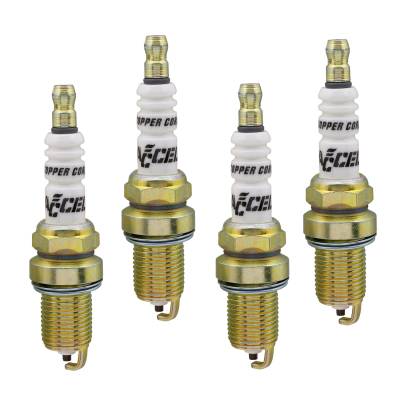 Ignition - Spark Plugs - Accel - ACCEL U-Groove Resistor Spark Plug 0786-4