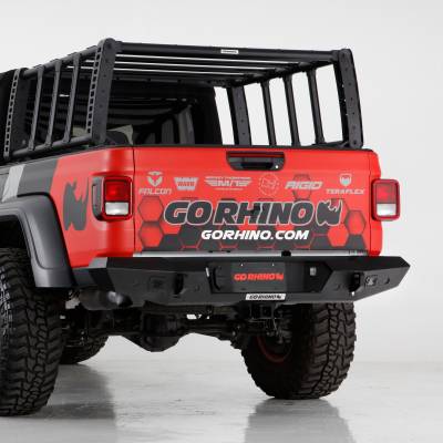 Go Rhino - Go Rhino Trailline Rear Full Width Bumper for Jeep Gladiator JT 273120T - Image 5