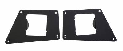 Go Rhino - Go Rhino BR5/BR10 Front Light Plates (3x3 Surface Mount) 241732T - Image 2