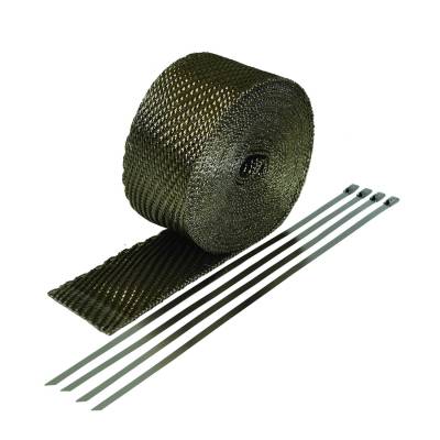 Exhaust - Exhaust System Wrap - Heatshield Products - Lava Exhaust Wrap Lava Wrap Kit 2 in x 25 ft w/ties - 372026