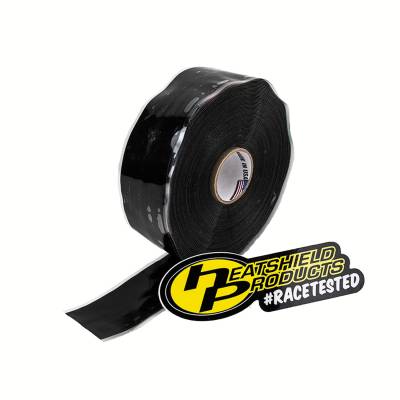 Fabrication - Thermal Protection Tape - Heatshield Products - Silicone Heat Tape HP Racer's Tape 1 in x 36 ft black - 330006
