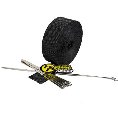 Heatshield Products - Black Exhaust Wrap Kit Black Exh. Wrap Kit 2 in x 5 ft w/ties - 322051