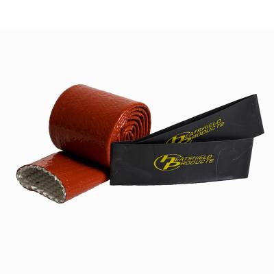 Fabrication - Thermal Protection Tubing - Heatshield Products - Heat Shield Sleeve Fire Shld Slv Red 1-1/2 id x 3 ft Roll - 210020